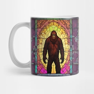 Bigfoot Stained Glass Mug